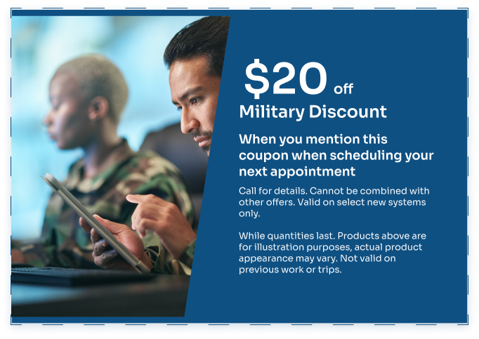 $20 Off Military Discount