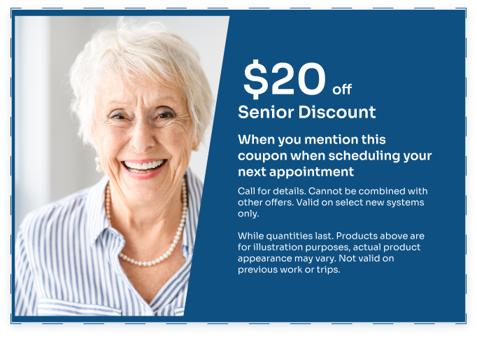 $20 Senior Discount Off