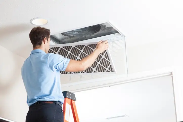 air-conditioner-compressor-installed-on-the-roof