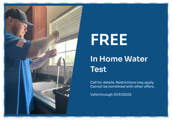 FREE In Home Water Test