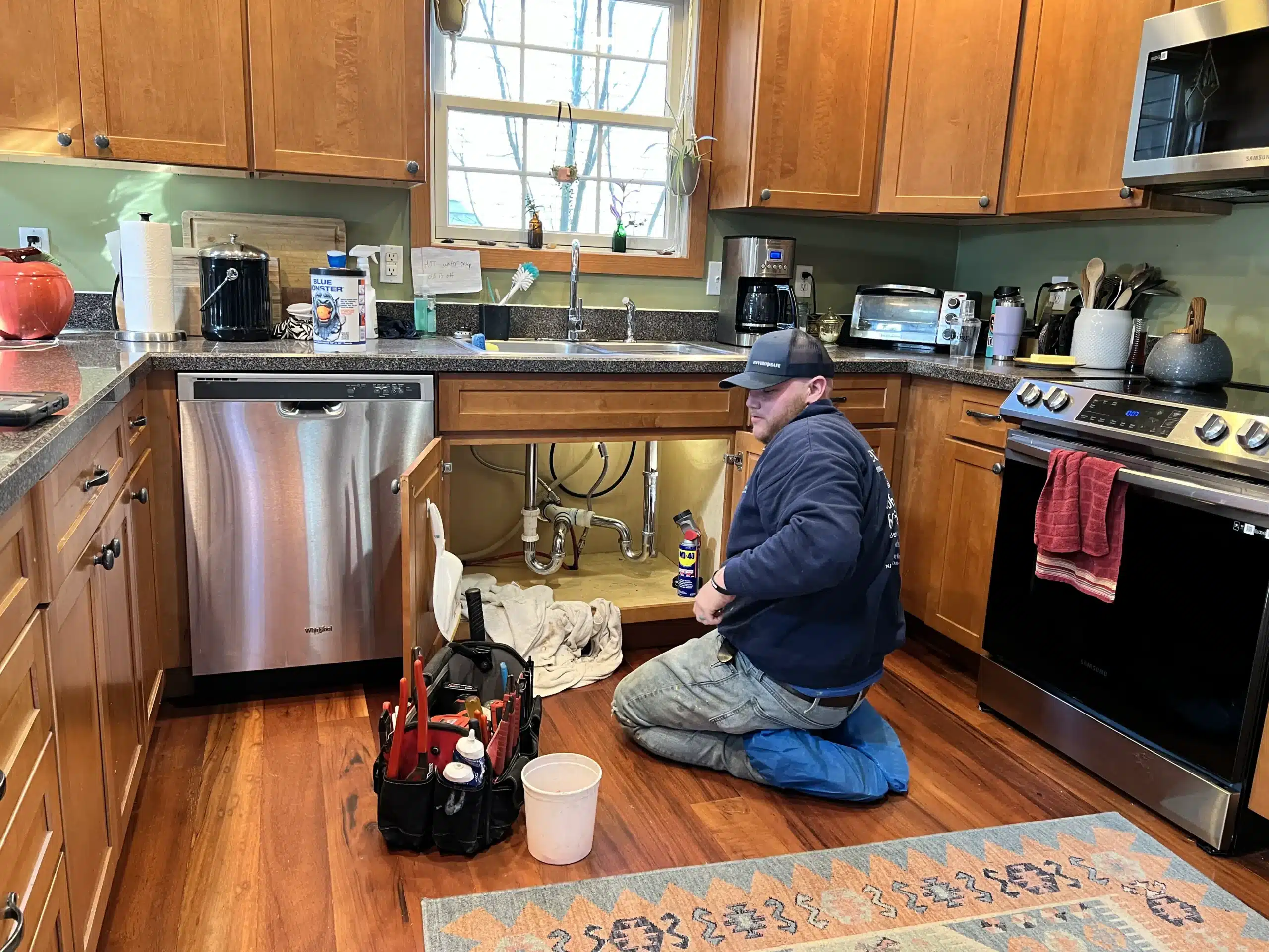 Plumbing Service in Haddonfield, NJ | Under the Sink Repairs | EnviroSafe Plumbing, Heating, Air Conditioning and Water Treatment